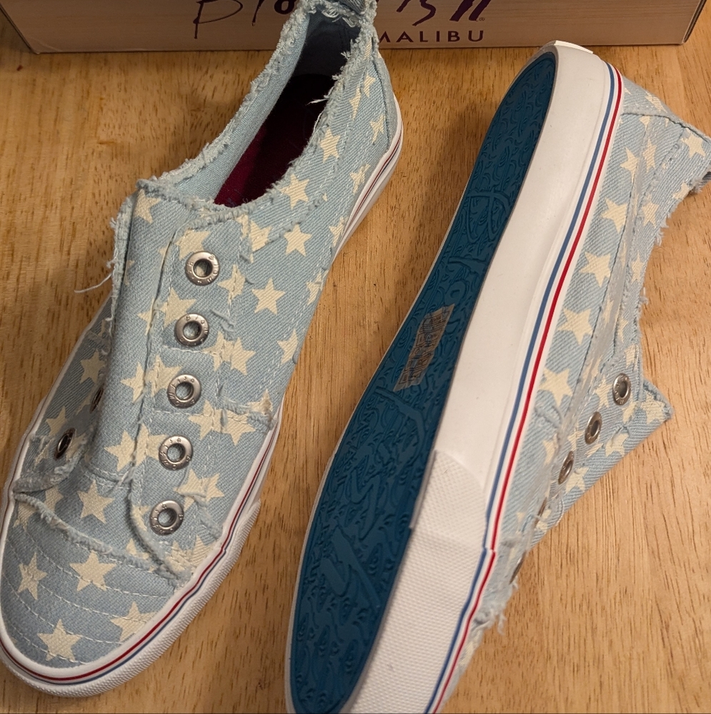 Blowfish Kids Starry Sky Blue Sneakers